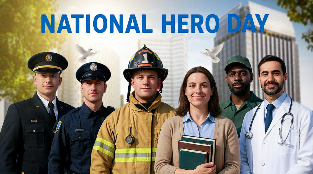 National Hero Day - Giving Back To Honor The Real-Life Heroes Who Serve Our Homes, Schools, Communities, And Beyond