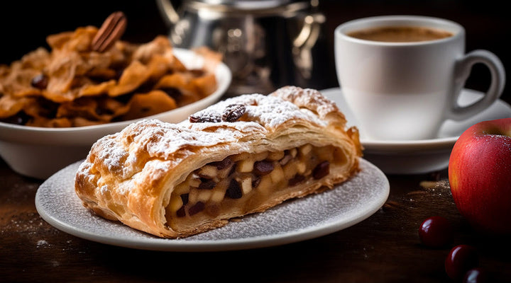 Apples, And Turnovers, And Coffee, Oh YUM!
