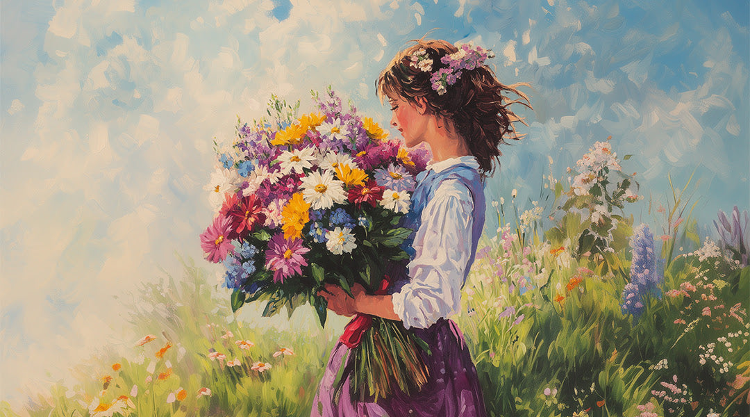 April Showers Bring May Day Flowers - Spreading Baskets And Bouquets Of Kindness