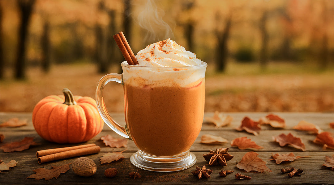 Pumpkin Spice Lattes - At Home And Healthy!