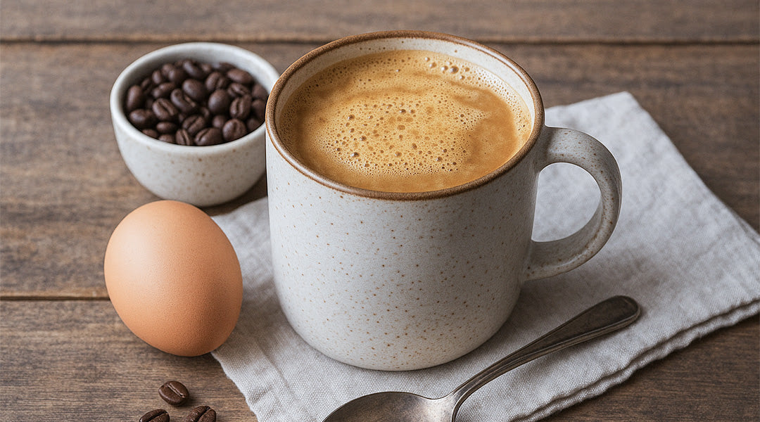 Take Your Smooth, Low-Acid Lifeboost Brew To The Next Level With Scandinavian Egg Coffee