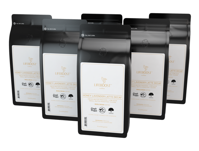 3rd Party Tested Decaf Honey Lavender Latte