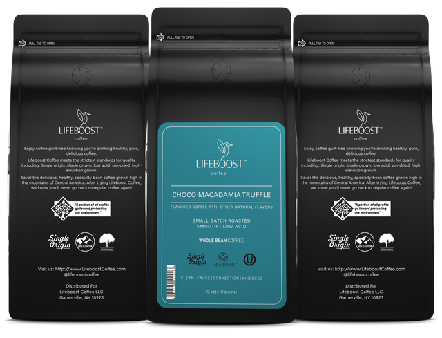 Chocolate Macadamia Truffle - Lifeboost Coffee