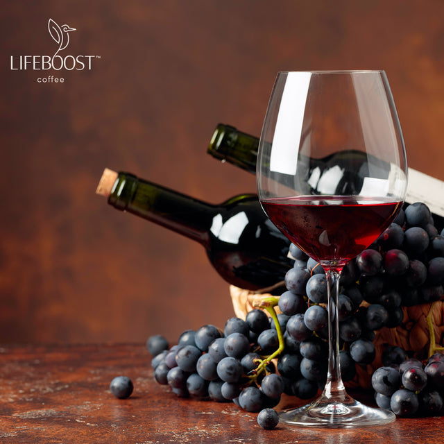 Wild Fermented Wine Infused Coffee - Lifeboost Coffee