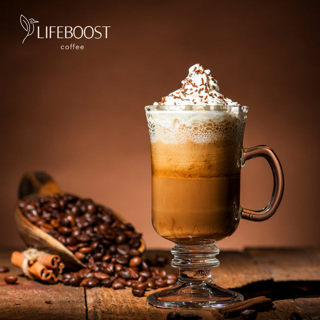 Low Acid Lifeboost Irish Cream Coffee