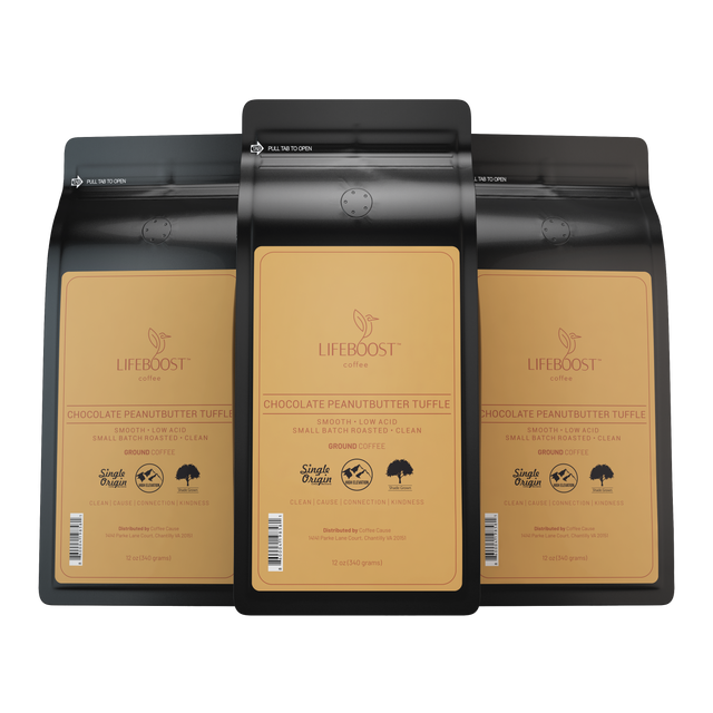 Chocolate Peanut Butter Truffle  Naturally Flavored coffee