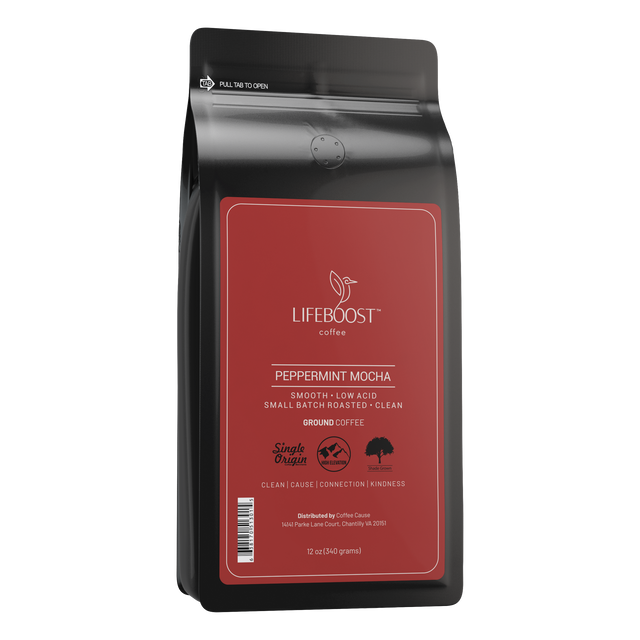 Peppermint Mocha Naturally Flavored coffee