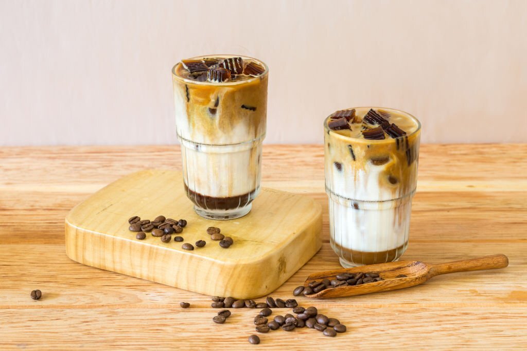 Healthy Caramel Iced Coffee