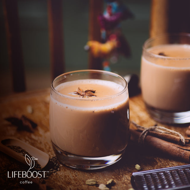 Decaf Vanilla Chai Latte cup