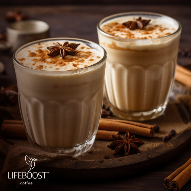 Low Acid Lifeboost Vanilla Chai Latte Coffee