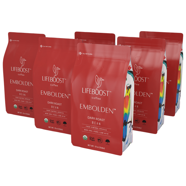 Embolden Dark Roast - Lifeboost Coffee