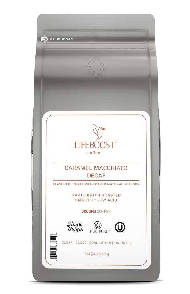 Caramel Macchiato Decaf - Lifeboost Coffee
