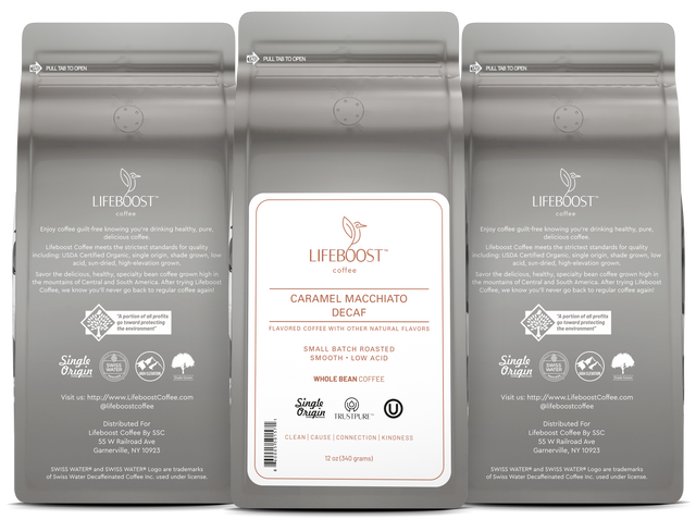 Caramel Macchiato Decaf - Lifeboost Coffee