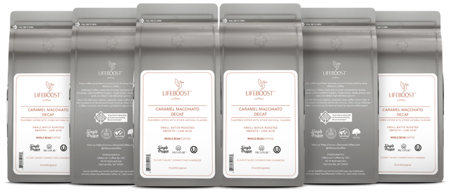 Caramel Macchiato Decaf - Lifeboost Coffee