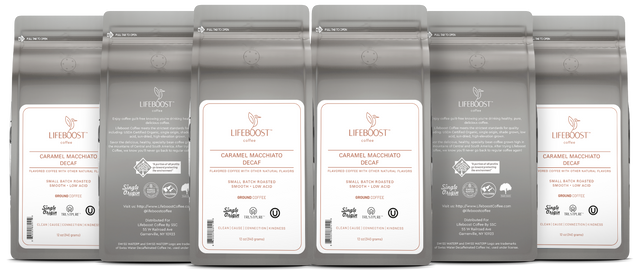 Caramel Macchiato Decaf - Lifeboost Coffee