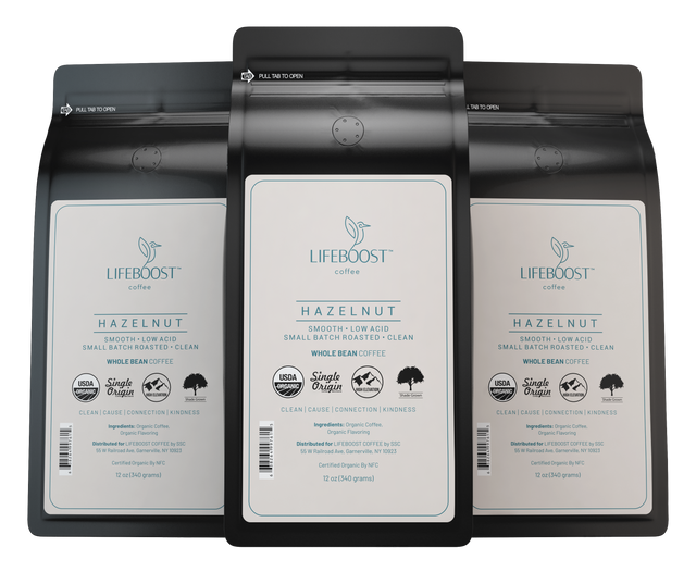 Hazelnut - Lifeboost Coffee