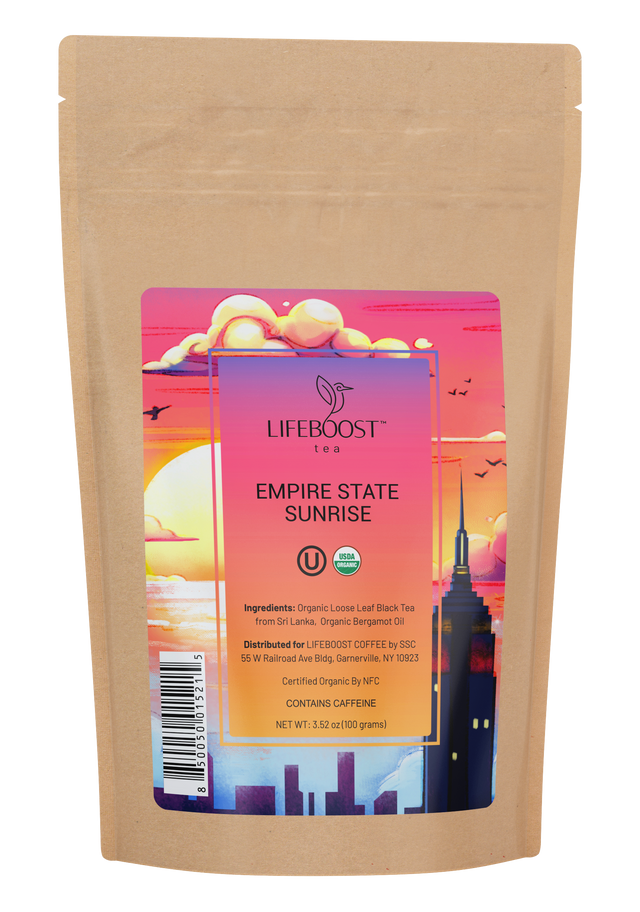 Empire State Sunrise Tea - Lifeboost Coffee