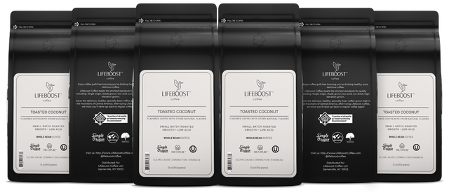 Toasted Coconut - Lifeboost Coffee