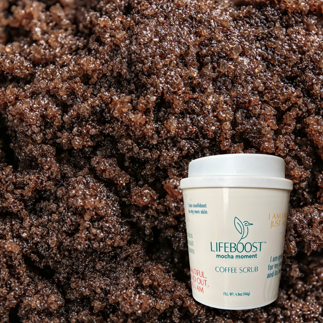 Mocha Moment Coffee Scrub - Lifeboost Coffee