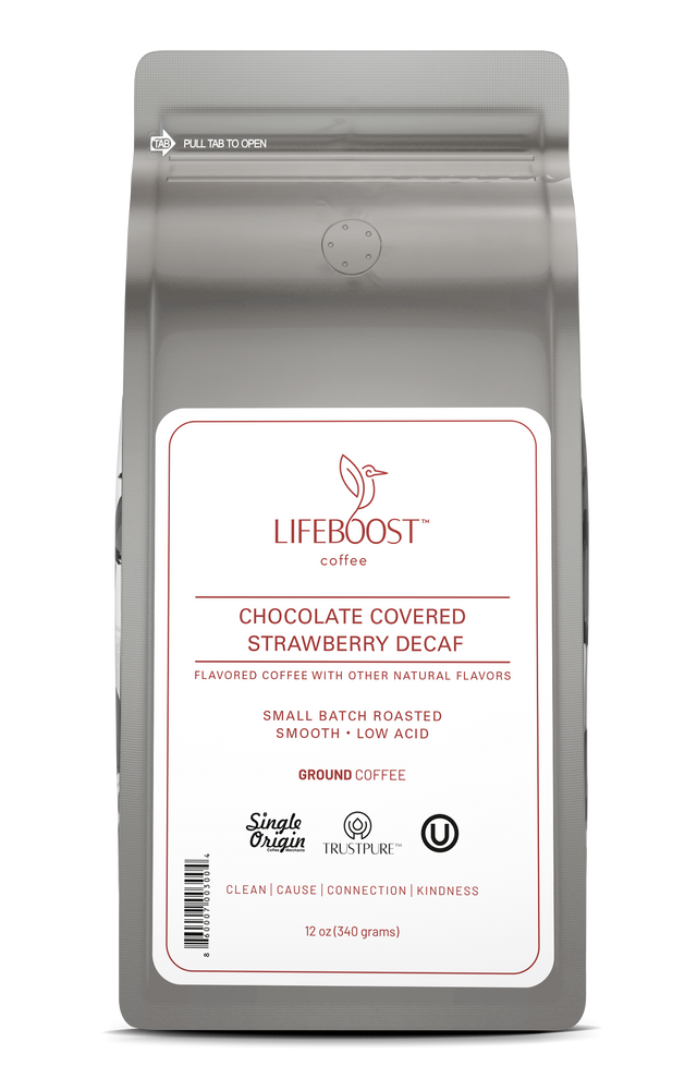 Chocolate Covered Strawberry Decaf-SP - Lifeboost Coffee