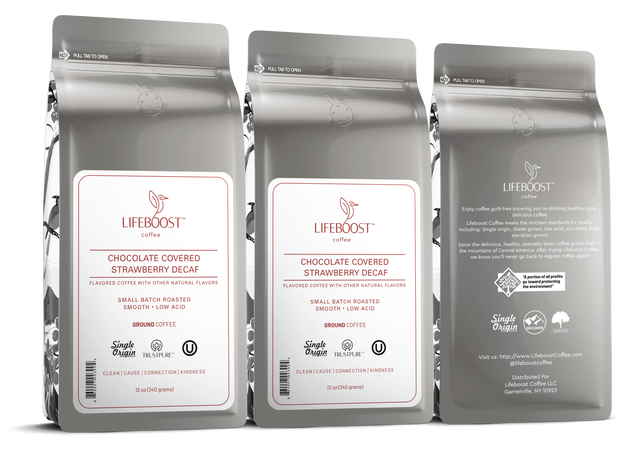 Chocolate Covered Strawberry Decaf-SP - Lifeboost Coffee