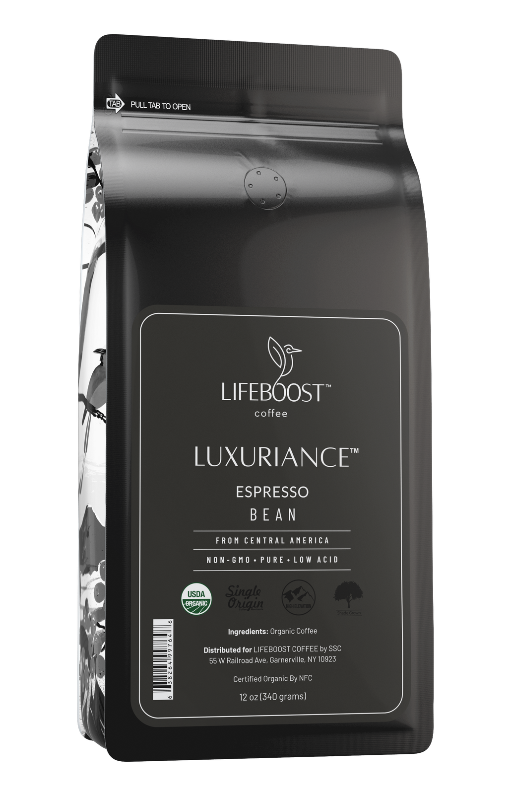 1x Espresso Coffee 12 oz Bag