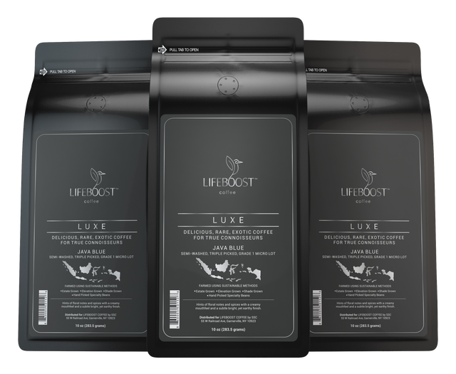 3x Java Blue-SP - Lifeboost Coffee